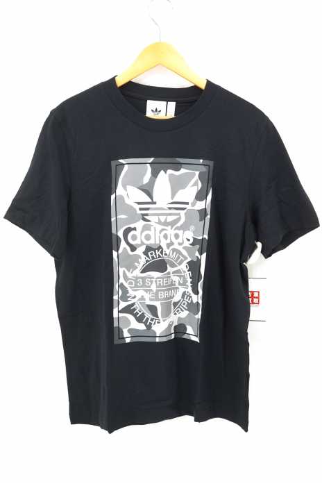 adidas （アディダス） CAMO LABEL TEE メンズ トップス