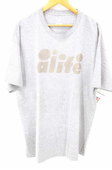 ALIFE（エーライフ） ロゴプリント クルーネックTEE メンズ トップス