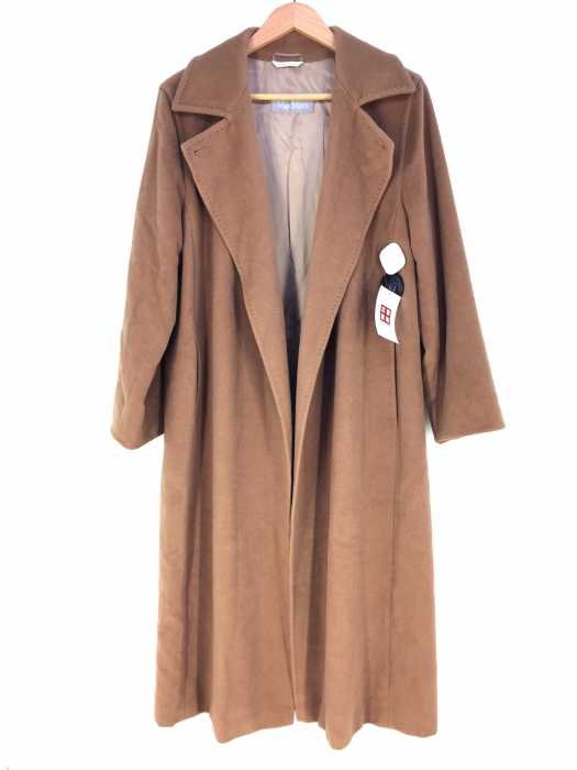 MAX MARA （マックスマーラ） アンゴラ混ウールロングガウンコート レディース アウター