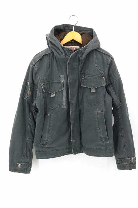 TRUE RELIGION（トゥルーレリジョン） 中綿ジップアップフーデットジャケット メンズ アウター