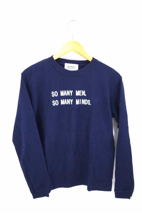 BEAMS BOY （ビームスボーイ） メッセージプリント ロングスリーブ メンズ トップス