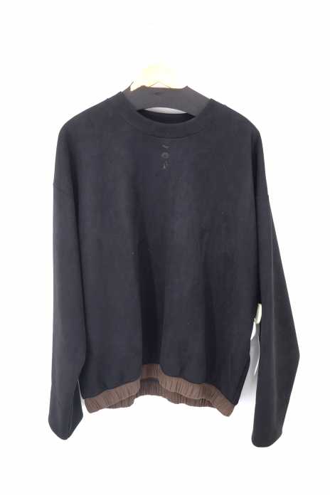 SASQUATCHfabrix. (サスクワァッチファブリックス) SUEDE CREWNECK TOP メンズ トップス