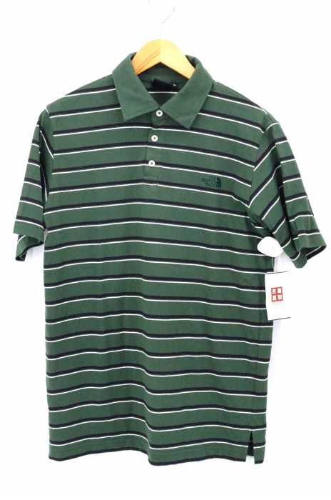 THE NORTH FACE(ザノースフェイス) DACRON QD COTTON BORDER POLO ボーダーポロシャツ メンズ トップス
