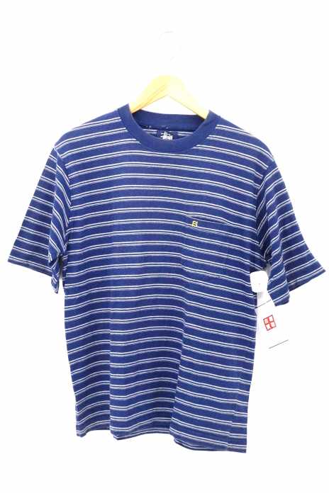 Stussy(ステューシー) ボーダーポケットTシャツ メンズ トップス