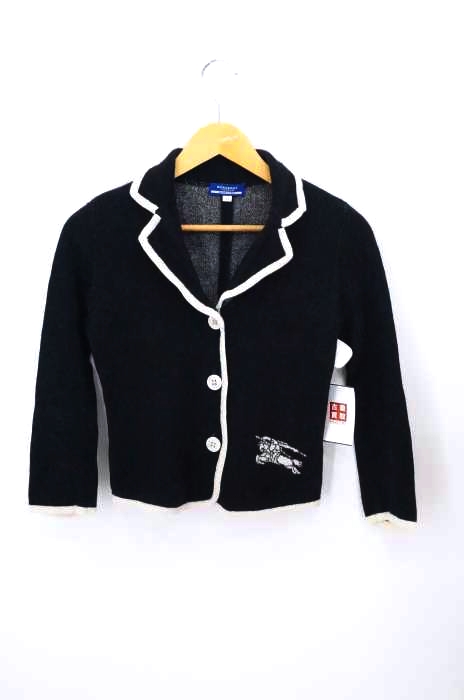 BURBERRY BLUE LABEL（バーバリーブルーレーベル） ストライプニットジャケット レディース アウター
