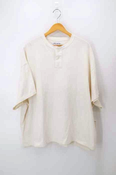 VITAL FACTOR（バイタルファクター） 20SS Henry neck S/S big Tee メンズ トップス