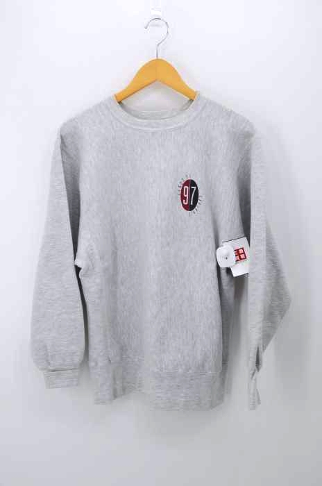 Champion（チャンピオン） 90S USA製 REVERSE WEAVE 刺繍タグ CLASS OF STANFORD 両面 ラバープリント クルーネックスウェット メンズ トップス