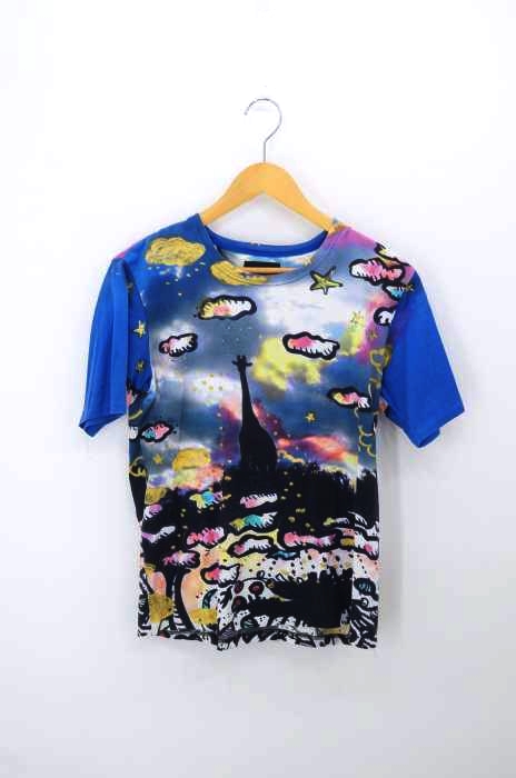TSUMORI CHISATO（ツモリチサト） キリン総柄Tシャツ メンズ トップス