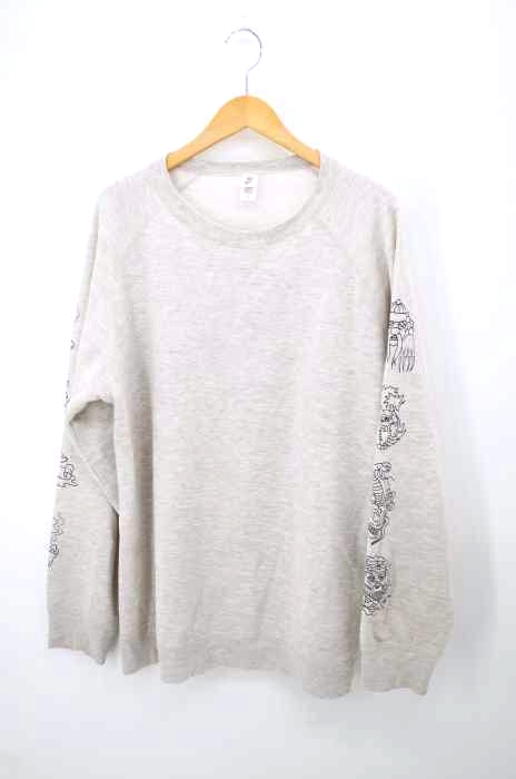 USED古着（ユーズドフルギ） タトゥーデザインスウェット メンズ トップス
