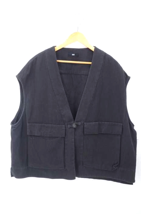HARE（ハレ） 刺し子フープベスト メンズ トップス