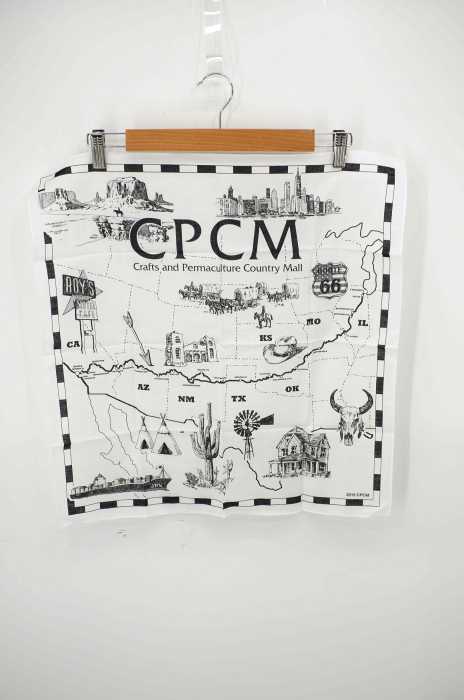 CPCM （シーピーシーエム） プリントチーフ メンズ ファッション雑貨