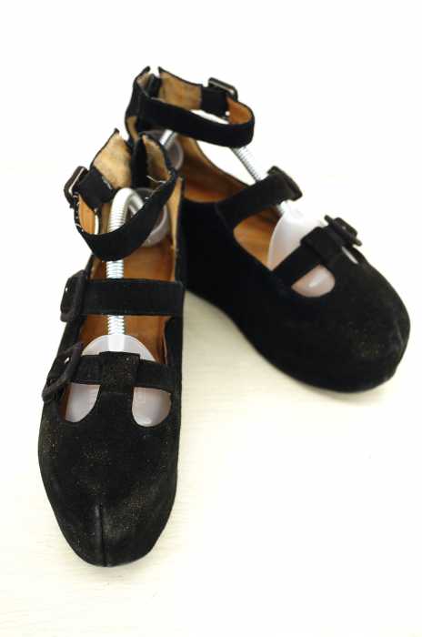 Jeffrey Campbell （ジェフリーキャンベル） PLATFORM SHOES ベロア地 厚底シューズ レディース シューズ