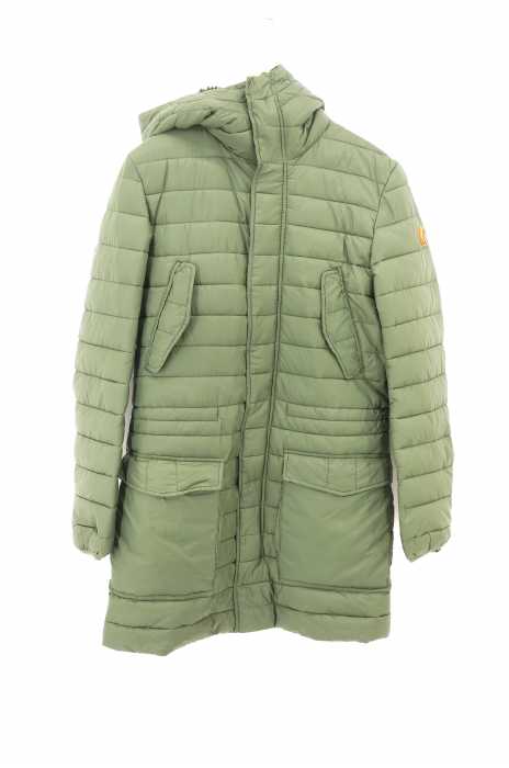 SAVE THE DUCK(セイブザダック) ULTRA LIGHT JAKET ファーライナー付き中綿フーデットジャケット メンズ アウター