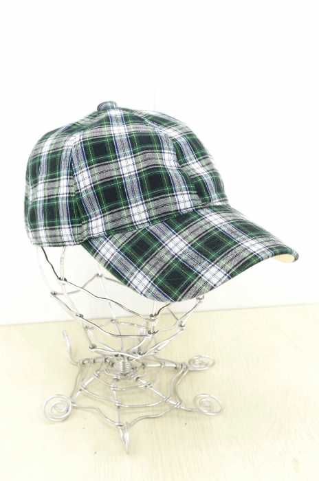 BEAMS BOY （ビームスボーイ） チェック柄 6パネルキャップ レディース 帽子