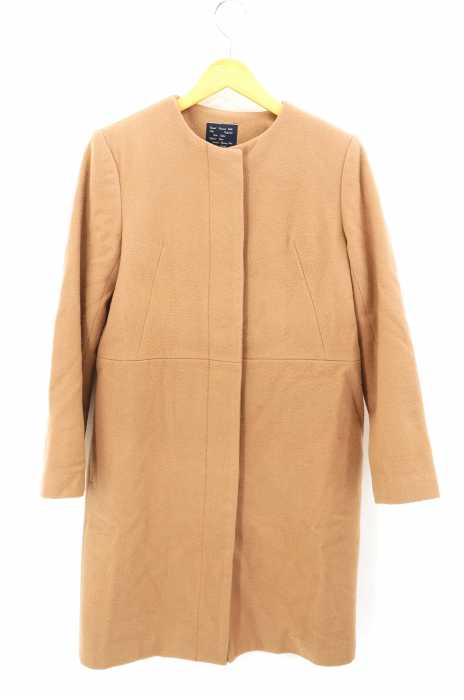 N. Natural Beauty Basic(エヌナチュラルビューティーベーシック) ニューイングランドドラムメルトン ノーカラーコート レディース アウター
