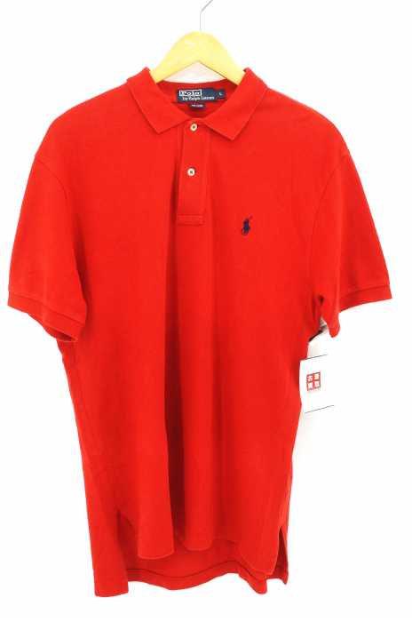 Polo by RALPH LAUREN （ポロバイラルフローレン） ワンポイント刺繍ポロシャツ メンズ トップス