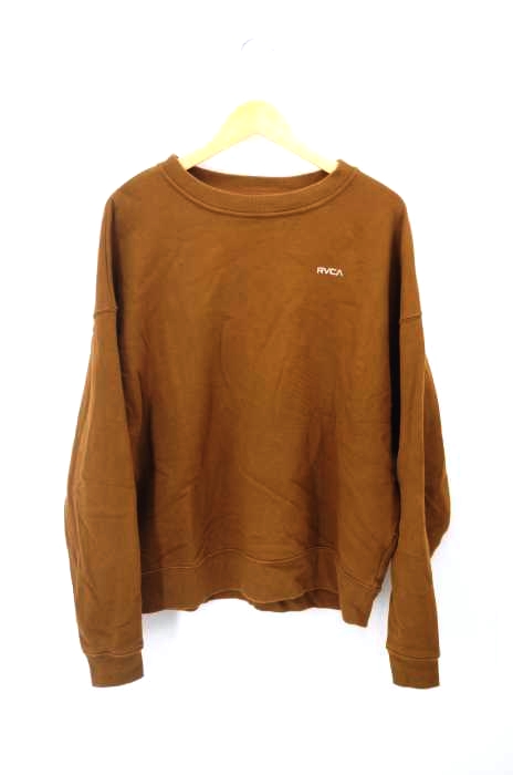 RVCA（ルーカ） ロゴ刺繍スウェット メンズ トップス