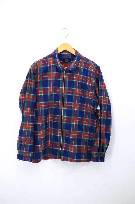 ITEMS URBAN RESEARCH（アイテムズ アーバンリサーチ） タータンチェックZIPジャケット メンズ アウター