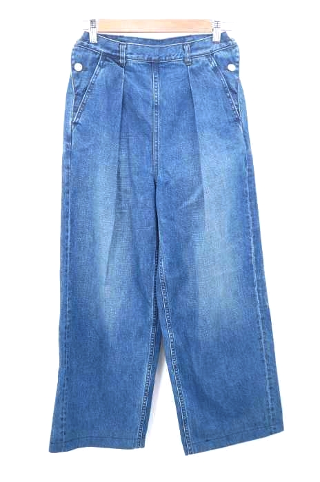 MACPHEE（マカフィー） DENIM タックワイドパンツ レディース パンツ