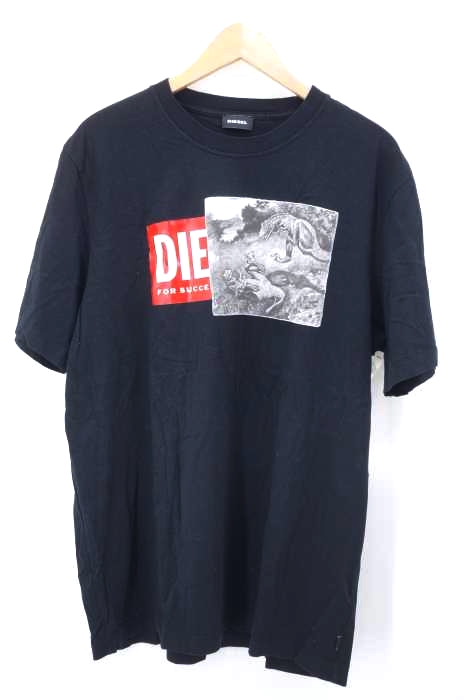 DIESEL（ディーゼル） 恐竜プリントTシャツ メンズ トップス
