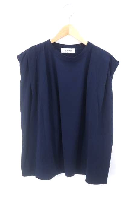 ZUCCa(ズッカ) 19SS ノースリーブステッチカットソー レディース トップス