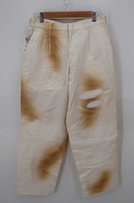 COMME des GARCONS HOMME PLUS （コムデギャルソンオムプリュス） AD2002 リペア加工 メンズ パンツ