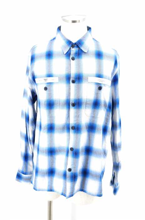 CRIMIE （クライミー） OMBRE CHECK LONG SLEEVE SHIRT メンズ トップス