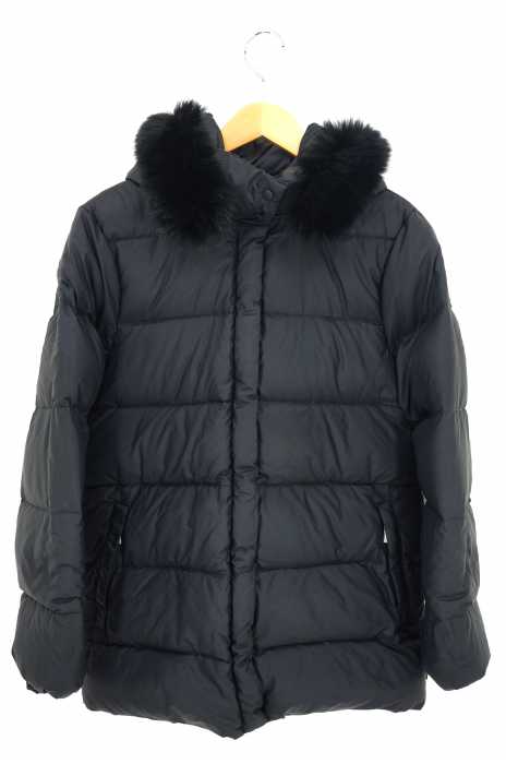 MONCLER(モンクレール) VALENTINE ラクーンファー付ダウンコート レディース アウター