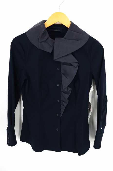 ピアッツァ センピオーネ レディース シャツ トップス Bead-Embroidered Cotton-Blend Tunic