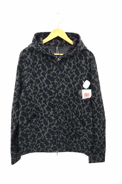 KAZUYUKI KUMAGAI ATTACHMENT（カズユキクマガイアタッチメント） プリントカシミヤ混ZIP UPパーカー メンズ トップス