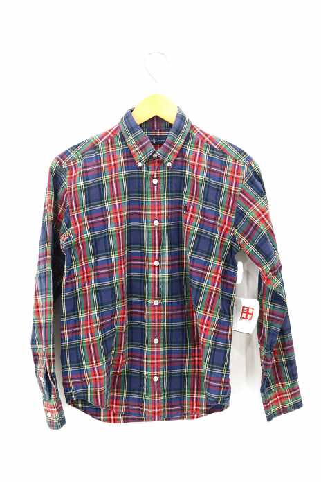 Polo by RALPH LAUREN (ポロバイラルフローレン) ワンポイント刺繍チェック柄ボタンダウンシャツ メンズ トップス