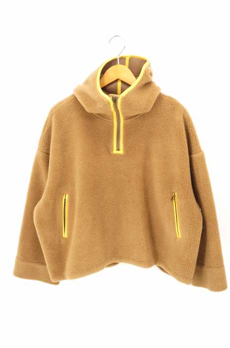 08sircus（ゼロエイトサーカス） Wool Boa Hoodie ウールボアフーディ レディース アウター