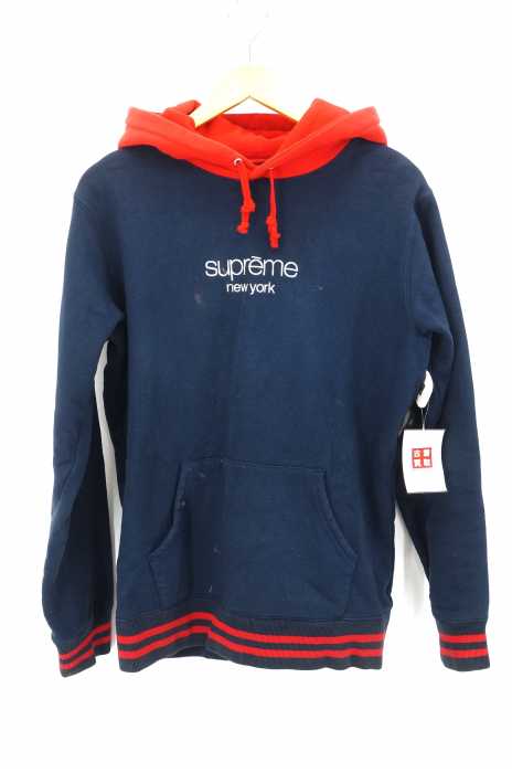 Supreme （シュプリーム） 15AW Classic Logo Hooded Sweatshirt メンズ トップス