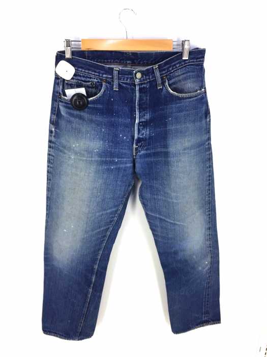 Levi's (リーバイス) 60s 501 セルビッチ BIG E ボタン裏9 Vステッチ ボタンフライデニムパンツ メンズ パンツ