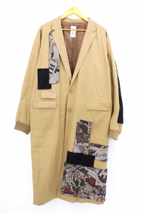 MIHARA YASUHIRO（ミハラヤスヒロ） Jaquard ragran coat メンズ アウター