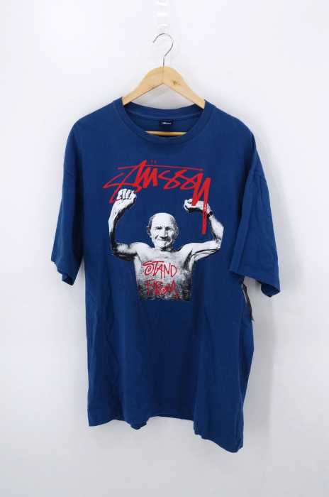 STUSSY (ステューシー) stand firm クルーネックTシャツ メンズ トップス