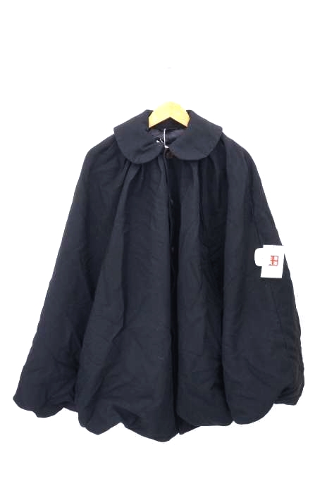 COMME des GARCONS（コムデギャルソン） AD2020 丸襟ボタンポンチョ レディース アウター