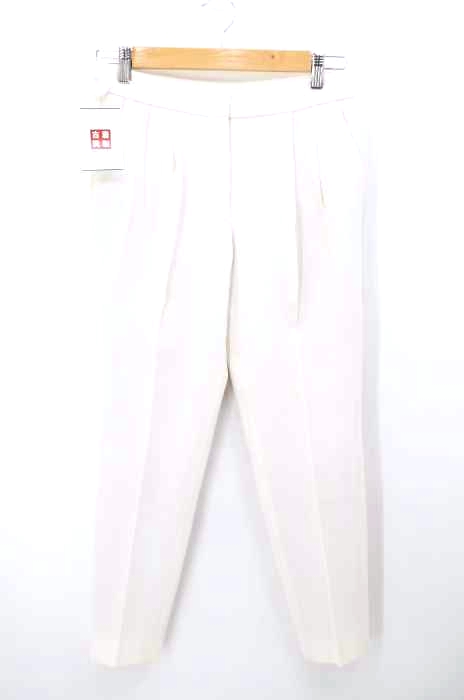 ENFOLD（エンフォルド） テーパードスラックスパンツ レディース パンツ