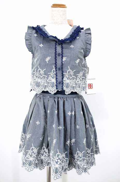 LIZ LISA （リズリサ） リボン刺繍ワンピース レディース ワンピース
