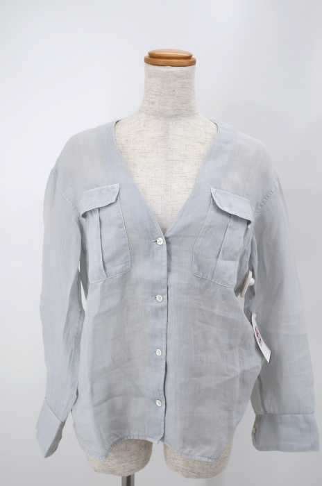 MACPHEE (マカフィー) 16SS ラミーピースダイVネック レディース トップス