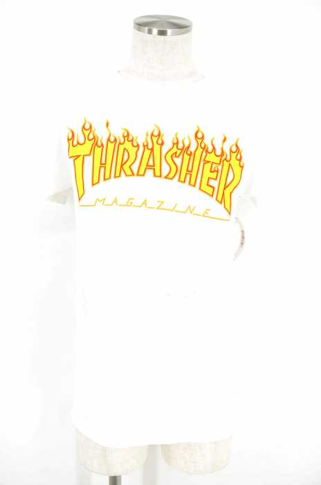 THRASHER(スラッシャー) ファイヤーロゴプリントTシャツ メンズ トップス
