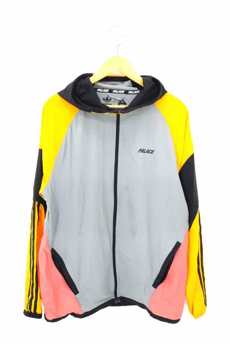 adidas × PALECE（アディダスパレス） Hooded jacket バックロゴプリントトラックジャケット メンズ アウター