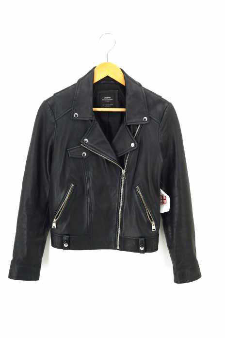 ZARA trafaluc（ザラトラファルック） ラムレザーライダースジャケット レディース アウター