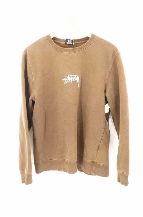 STUSSY （ステューシー） 刺繍スウェットシャツ メンズ トップス