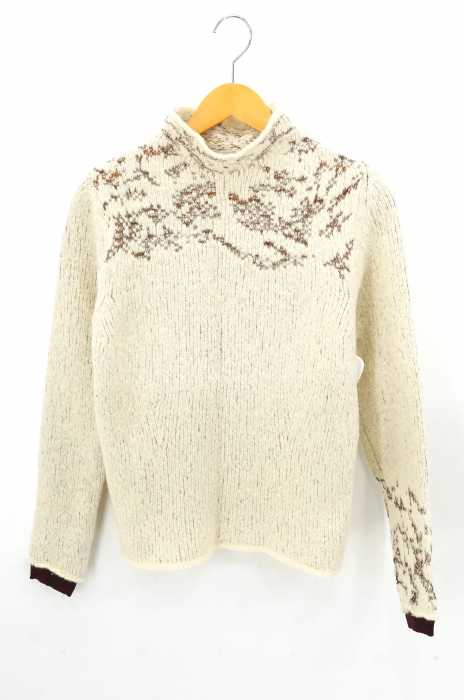 DRIES VAN NOTEN(ドリスヴァンノッテン) 総柄ハイネックニット レディース トップス