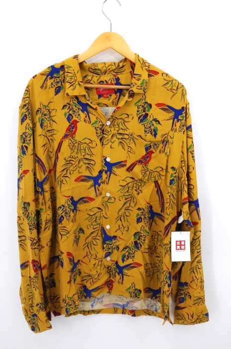 Supreme (シュプリーム) Birds Of Paradise Rayon Shirt メンズ トップス