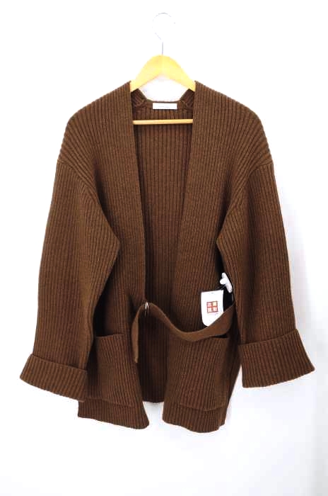 PHEENY（フィーニー） 7G rib knit half cardigan レディース アウター