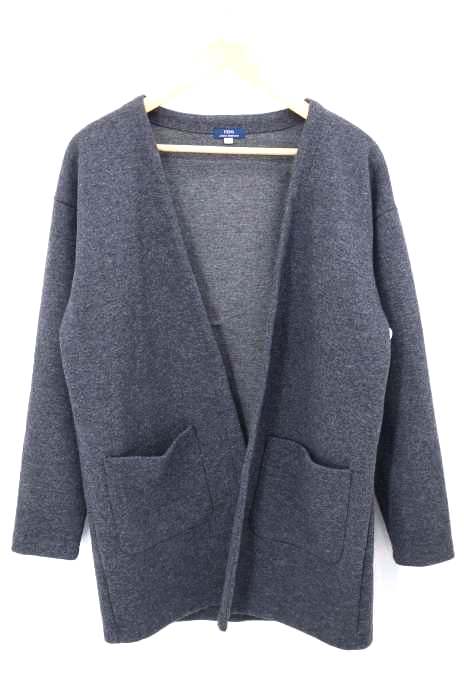 ITEMS URBAN RESEARCH（アイテムズ アーバンリサーチ） ダブル天竺編ロングカーデ メンズ トップス