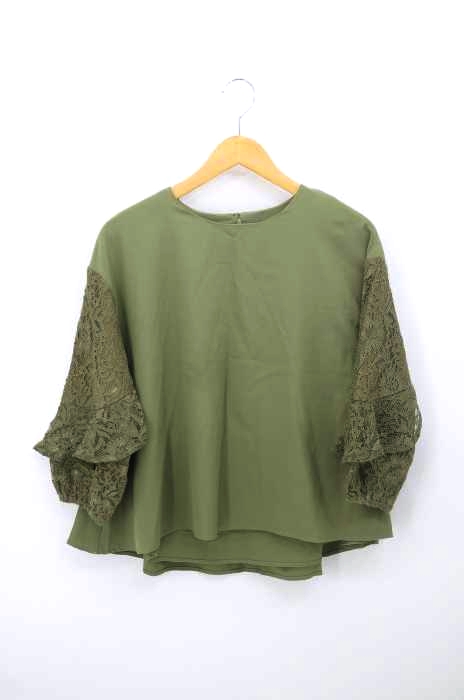 URBAN RESEARCH ROSSO(アーバンリサーチロッソ) レーススリーブプルオーバー レディース トップス