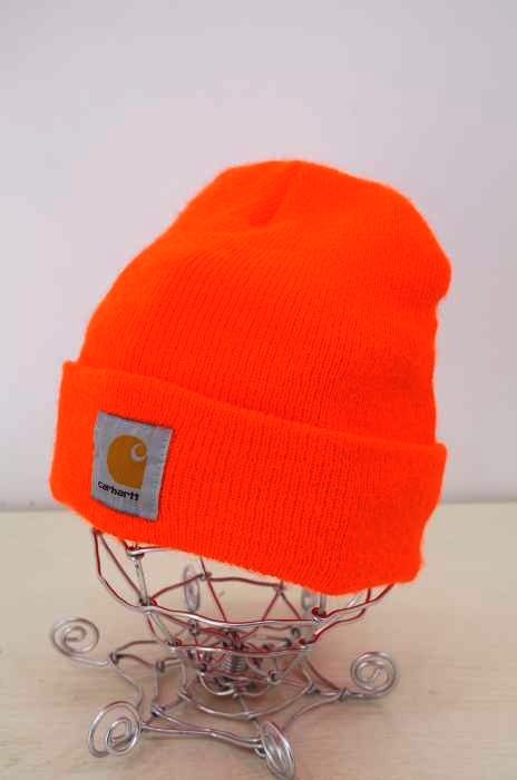 Carhartt（カーハート） ロゴ装飾 ニット帽 メンズ 帽子